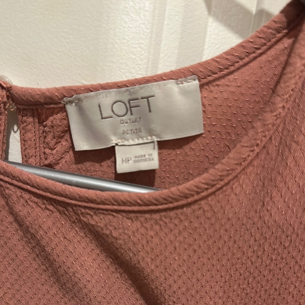 Women's Rust Pink Top - Picture 2 of 4